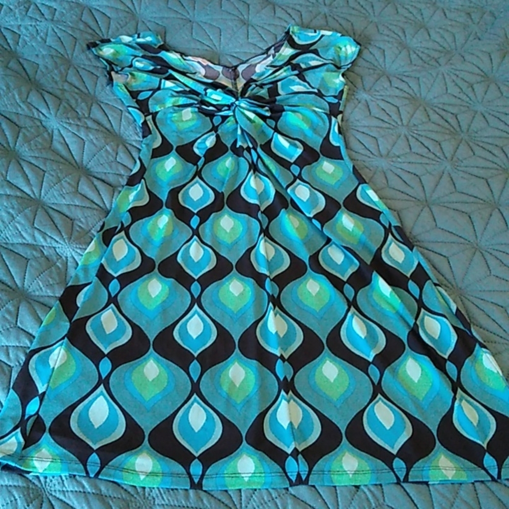 Very pretty peacock 🦚 print dress